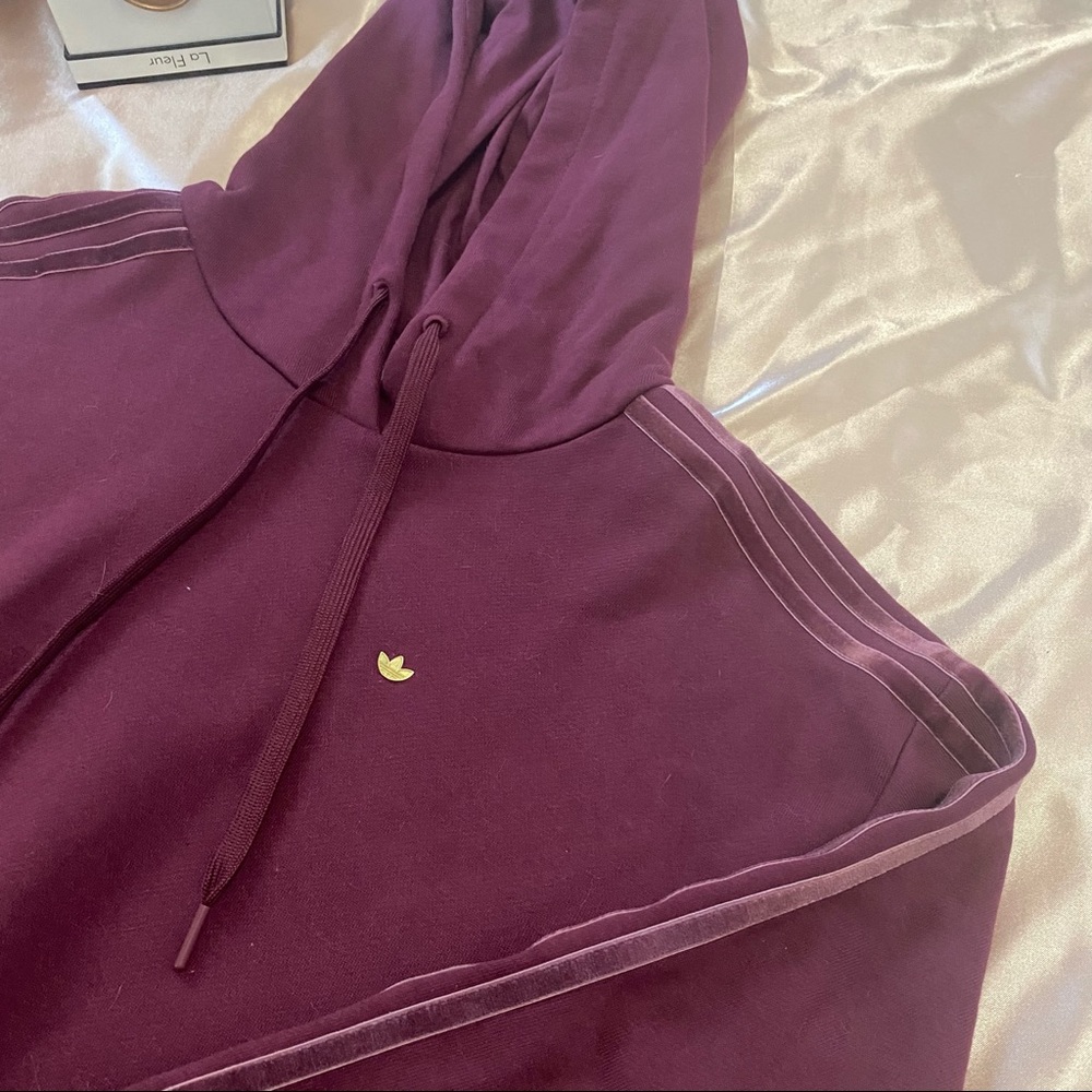 Adidas 3-stripe hoodie